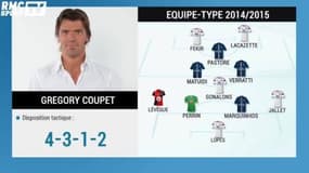 L'Equipe-Type de L1 2014/2015 de Grégory Coupet