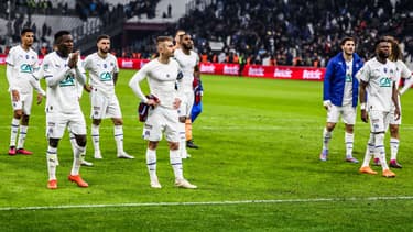 Les Marseillais dépités après l'élimination contre Annecy en Coupe de France