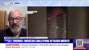 Attaque de drones sur Moscou: le Kremlin dénonce une manœuvre visant des civils