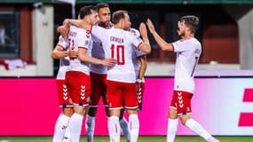 Le Danemark contre l'Autriche le 07/06/2022