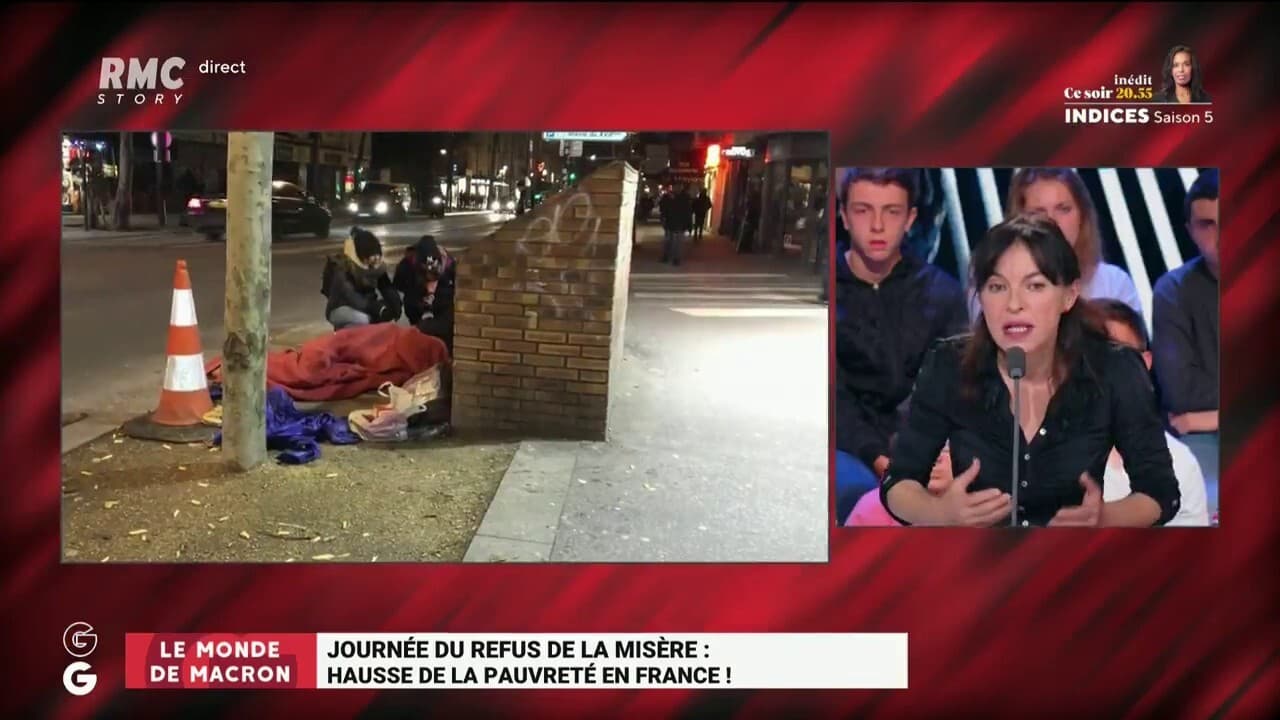 Journée du refus de la misère le coup de gueule d'Elina Dumont dans Les GG