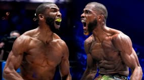 Salahdine Parnasse (à gauche) et Wilson Varela vont s'affronter le 20 décembre 2024 à Paris pour le titre des -70 kilos du KSW