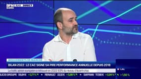 Nicolas Goetzmann (La Financière de la Cité) : Bilan 2022, le CAC signe sa pire performance annuelle depuis 2018 - 02/01