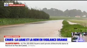 Tempête Ciaran: deux cours d'eau placés en vigilance orange crue