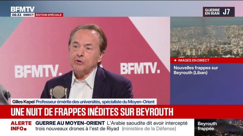 Guerre au Moyen-Orient: "Le Liban est pris au piège par la manipulation de ses communautés" affirme Gilles Kepel, professeur émérite des universités, spécialiste du Moyen-Orient
