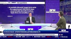 Les questions : Je souhaite réinvestir mon argent dans un portefeuille d'actions, quels titres me conseillez-vous ? - 09/05
