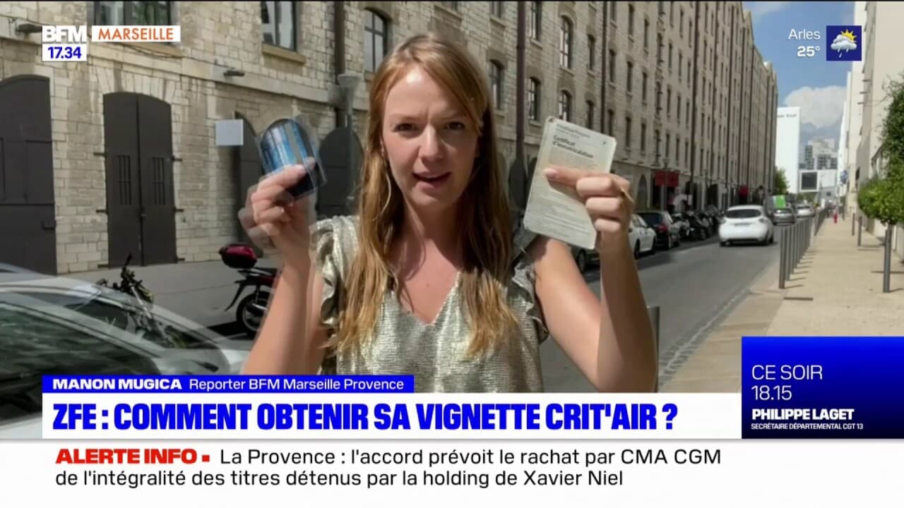ZFE à Marseille: comment obtenir sa vignette Crit'Air?
