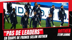 France - Israël : "Il n'y a pas de leaders" Rothen inquiet pour l'Équipe de France