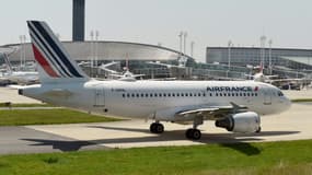 Un Airbus A319 à l'aéroport de Roissy-Charles-de-Gaulle, le 20 juillet 2021. PHOTO D'ILLUSTRATION