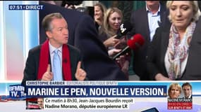 L’édito de Christophe Barbier: Marine Le Pen, nouvelle version ?