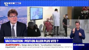 Vaccination anti-Covid: le Dr Pierre Squara affirme qu'il va devoir arrêter "lundi et mardi", faute de doses