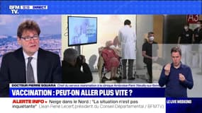 Vaccination anti-Covid: le Dr Pierre Squara affirme qu'il va devoir arrêter "lundi et mardi", faute de doses