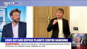 Le député LFI, Louis Boyard, a déposé plainte contre Cyril Hanouna pour "injure publique"