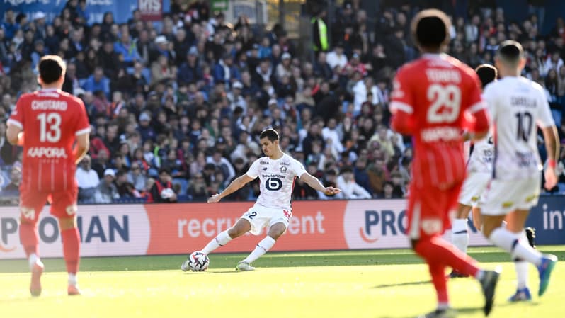 Aissa Mandi le 1er décembre 2024 à Montpellier 