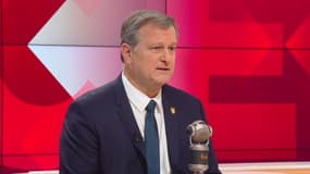 Le vice-président du Rassemblement national et maire de Perpignan Louis Aliot, le 17 janvier 2023 sur BFMTV-RMC.