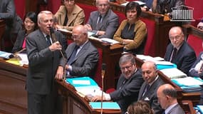 Le Premier ministre Jean-Marc Ayrault, mardi à l'Assemblée nationale.