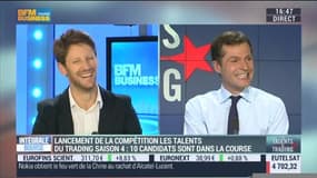 Les Talents du Trading, saison 4: Romain Grosjean donne le coup d'envoi de la compétition - 19/10