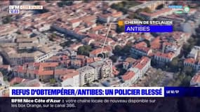 Antibes: un policier légèrement blessé après un refus d'obtempérer