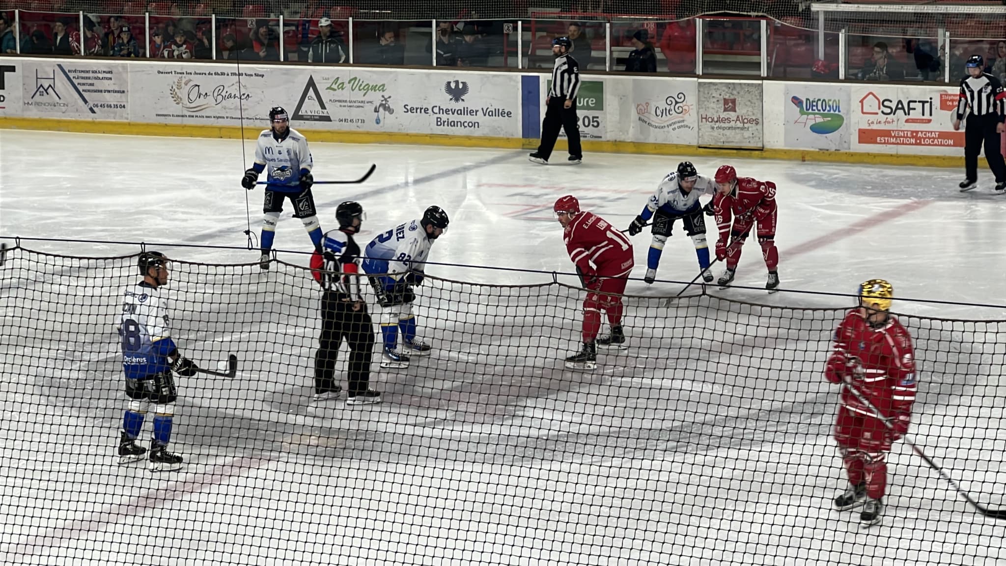 LIGUE MAGNUS: NOUVELLE DÉFAITE POUR LES DIABLES ROUGES DE BRIANÇON FACE AUX SPARTIATES DE MARSEILLE