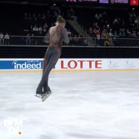 Une patineuse russe réalise une figure pour la première fois en compétition