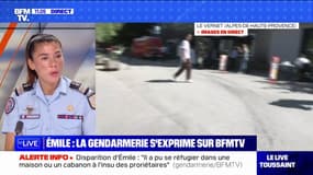 Disparition d'Émile: la porte-parole de la gendarmerie nationale annonce qu'une "battue va être organisée"