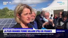 Essonne: la plus grande ferme solaire d'Île-de-France inaugurée 