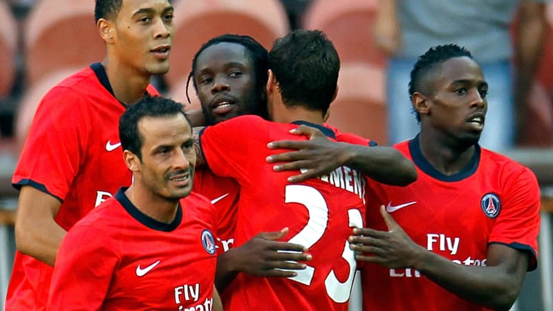 Peguy Luyindula a marquéle premier but parisien