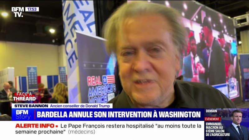 Steve Bannon, accusé d'avoir fait un salut nazi: 