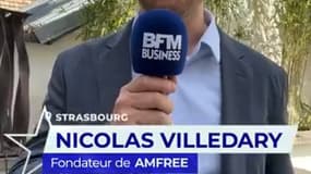 BFM Académie Saison 17 - Casting Alsace - Pitch AMFREE - Nicolas Villedary