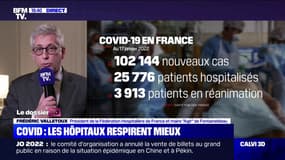 Frédéric Valletoux (Fédération hospitalière de France): "Pour les hospitaliers, le ciel se dégage mais le bout du tunnel est quand même loin"