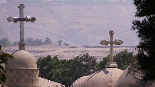 Le quartier copte du Caire, en Egypte. Depuis la chute de Mohamed Morsi, les coptes sont victimes de violences.