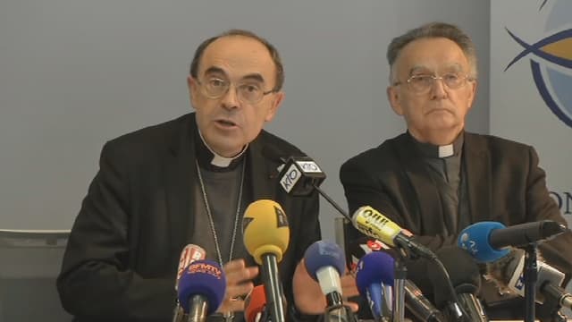 Le cardinal Barbarin a improvisé une conférence de presse le 15 mars