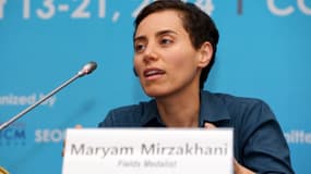 Maryam Mizzakhani a reçu la  médaille Fields en 2014