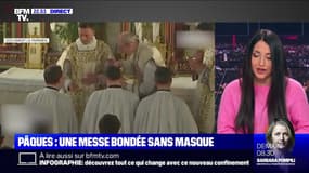 Le plus de 22h Max: Messe de Pâques bondée sans gestes barrières à Paris - 06/04