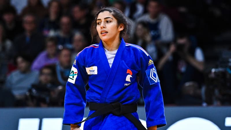 Shirine Boukli le 1er février 2025 lors du Paris Grand Slam