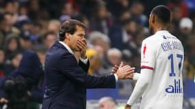 Rudi Garcia et Jeff Reine-Adélaïde