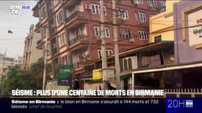 Séisme: plus d'une centaine de morts en Birmanie, plusieurs pays limitrophes également touchés