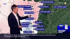Météo Alsace: du soleil et des températures en baisse ce dimanche, 27°C à Strasbourg et Colmar