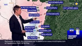 Météo Alsace: du soleil et des températures en baisse ce dimanche, 27°C à Strasbourg et Colmar