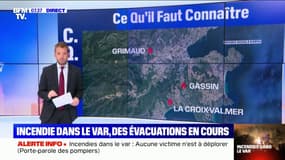 Incendies dans le Var: douze campings déjà évacués 