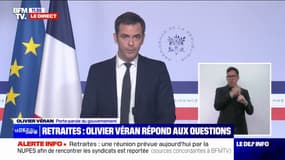 Olivier Véran sur les retraites: "Le gouvernement souhaite que l'index seniors soit restauré lors de l'examen au Sénat"