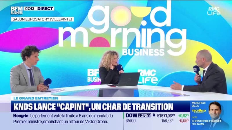DIRECT VIDEO - Jean-Paul Alary, directeur général de KNDS