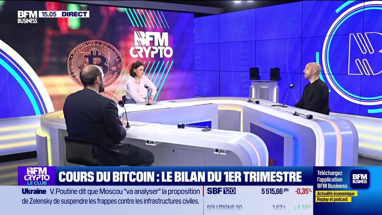 BFM Crypto, le Club : Cours du Bitcoin, le bilan du 1er trimestre - 22/04
