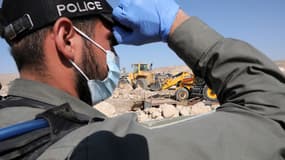 Un officier de la police israélienne. 