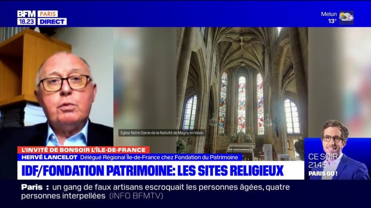 Collecte pour le patrimoine en Île-de-France: "De plus en plus d'églises sont fermées"