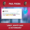 Équipe de France: le mot inventé par Paul Pogba "Jober", bientôt dans le dictionnaire?