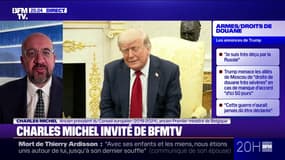 Accord Trump/OTAN: l'ancien président du Conseil européen Charles Michel se méfie d'un "Netflix géopolitique permanent"
