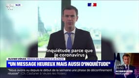 Olivier Véran adresse "un message heureux mais aussi d'inquiétude" aux Français, en ce premier week-end de déconfinement