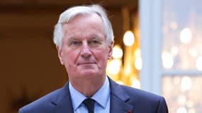 Michel Barnier à Matignon le 27 septembre 2024 