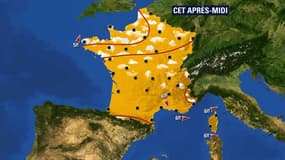 Le temps sera ensoleillé ce samedi sur une bonne partie de la France.